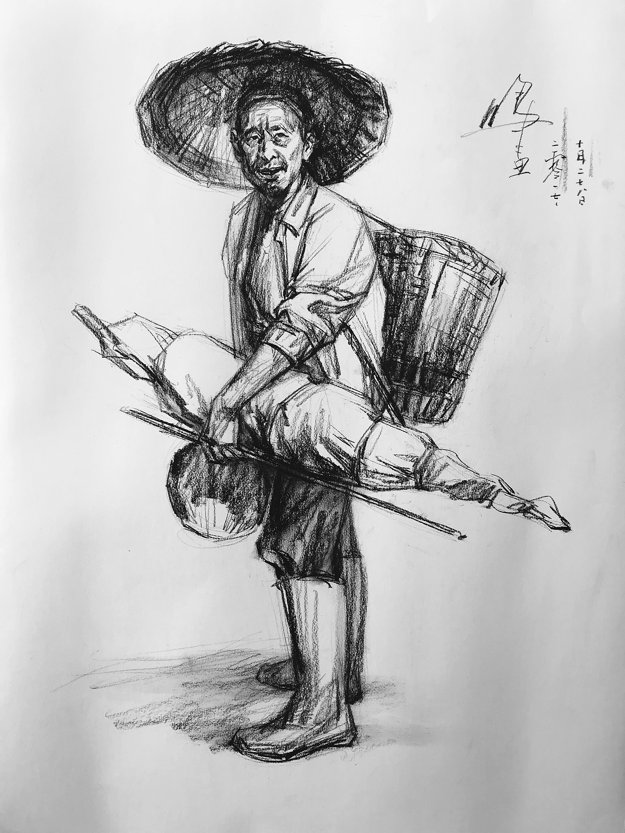 十月二十九的速写（图ZOTU0MzkyMjg=） - 绘画 - 站酷设计师金中一口鸟原创素材 - 站酷ZCOOL
