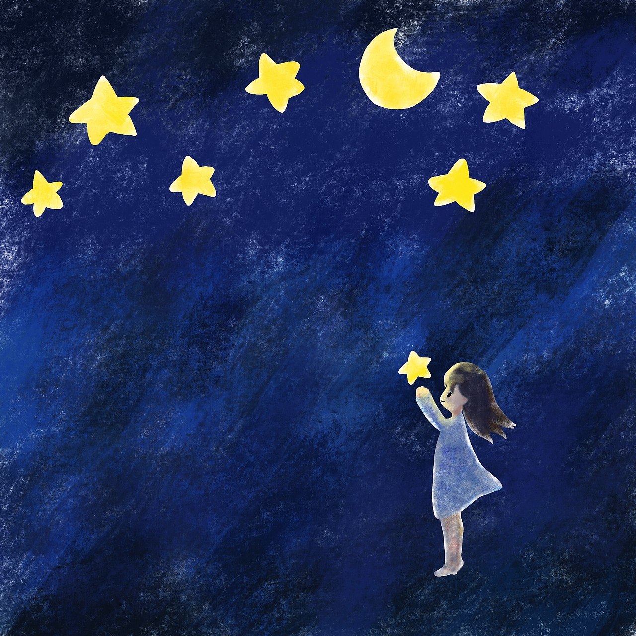 我的晚安和星星