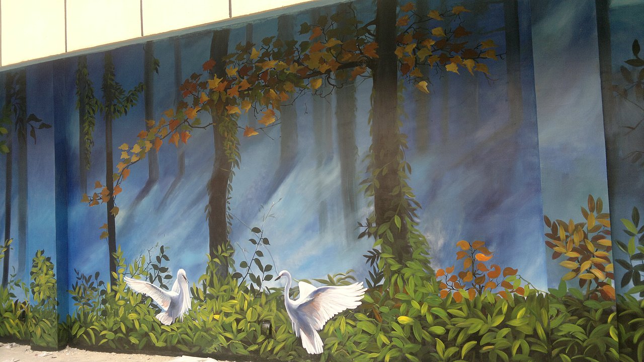 3D墙绘,3D墙画,成都墙绘,成都彩绘,成都壁画