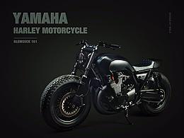 Harley Motorcycle 超寫實(shí)繪制