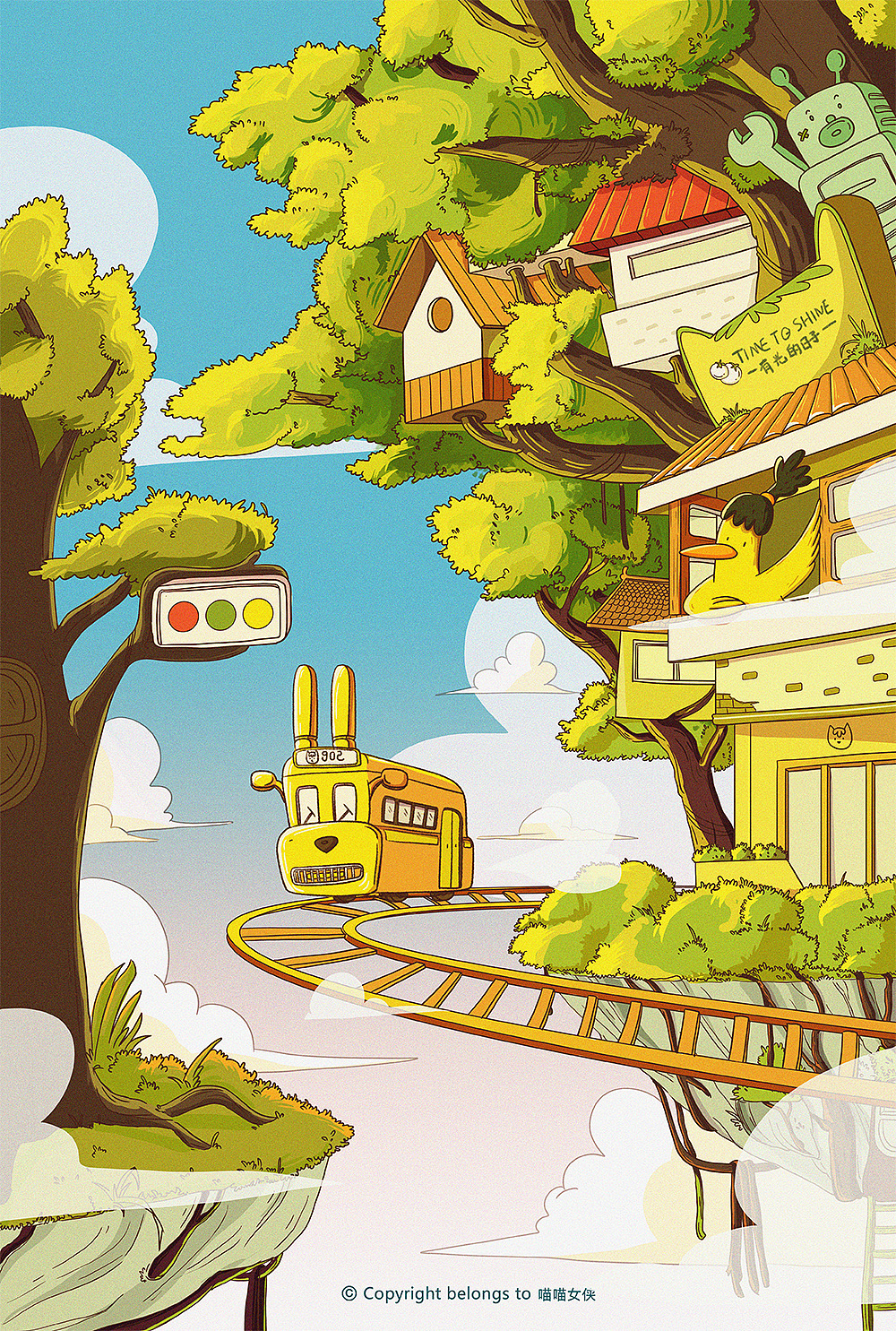有光的日子(二)(图ZMjc1NDU4NDE2) - 创作习作 - 站酷设计师喵喵女侠原创素材 - 站酷ZCOOL