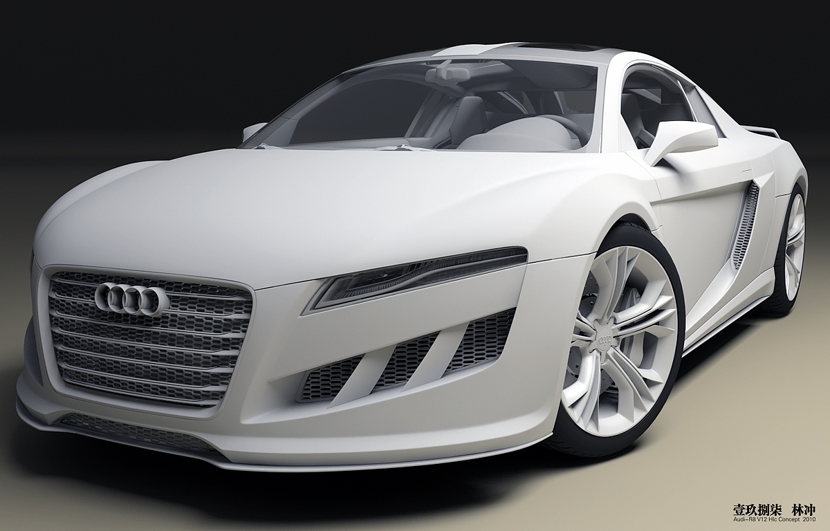 Audi-R8 V12 Hlc Concept 2010