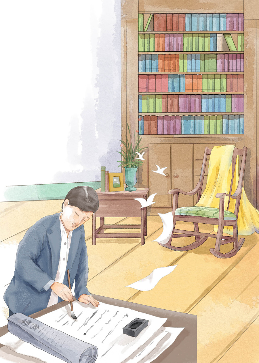 原创作品:图书插画