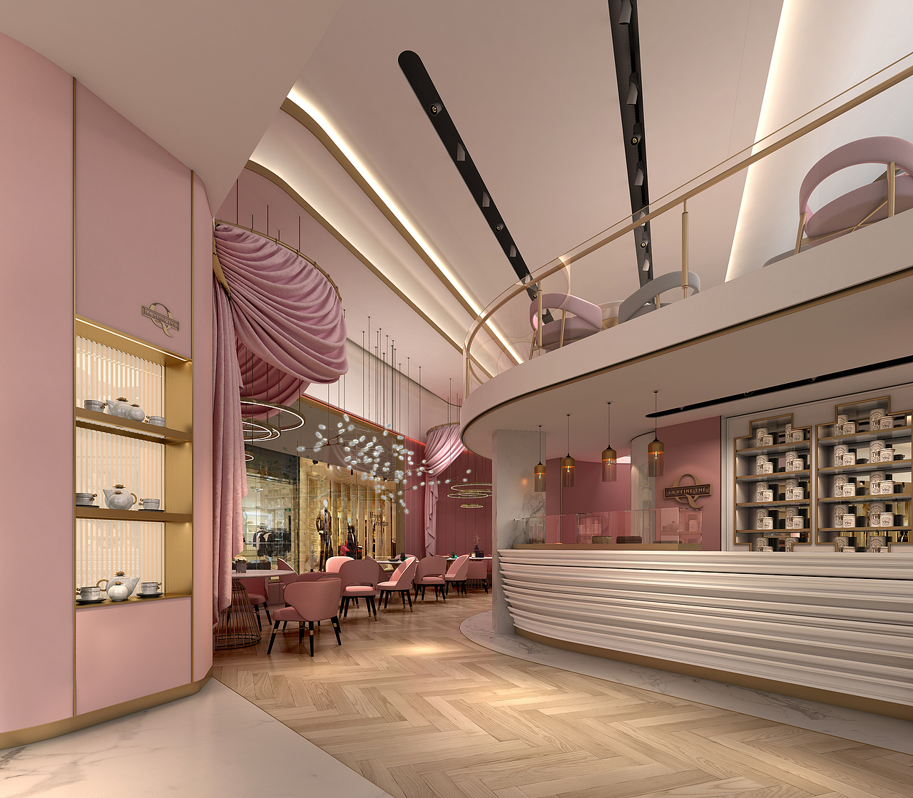 青岛红人馆空间设计（图ZMTM2NjA2OTcy） - 家装设计 - 站酷设计师RefineDesign原创素材 - 站酷ZCOOL