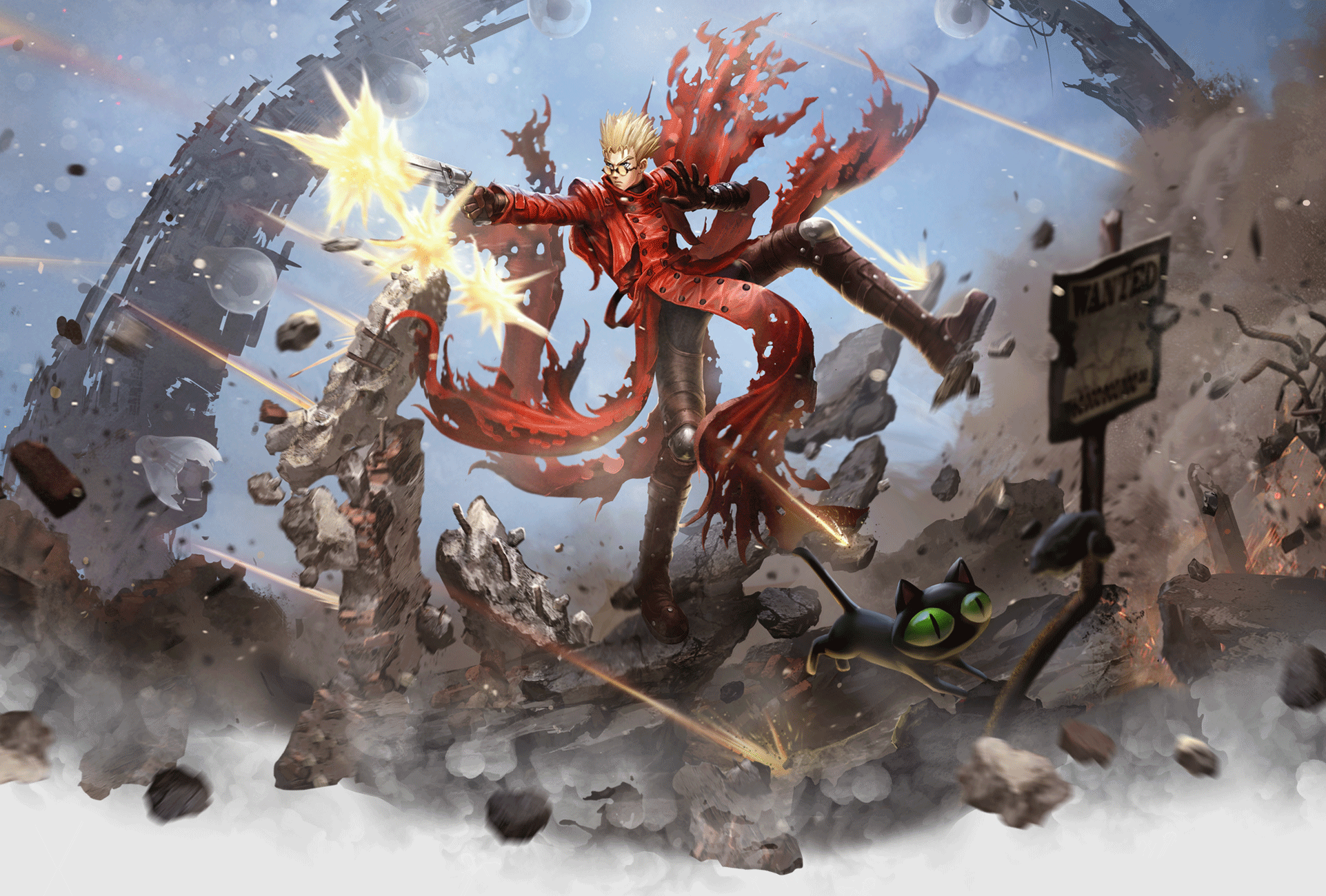 figurama 日漫《枪神》20周年纪念——法修 1/4 雕像