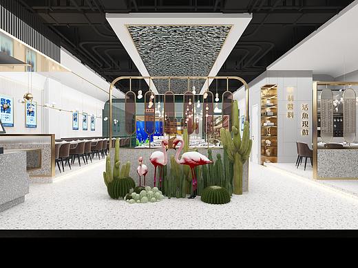 烤鱼店（个人主页-ZNDk3NzMwMjQ=） - 家装设计 - 站酷设计师三哥个原创素材 - 站酷ZCOOL