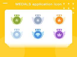 獎(jiǎng)牌系列圖標(biāo)