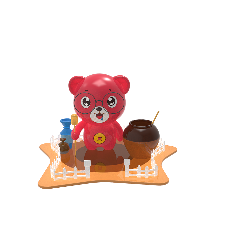 熊卡通形象及美陈点位（图ZMTA5NTU1NjI0） - 其他空间 - 站酷设计师牛奶小芒果原创素材 - 站酷ZCOOL