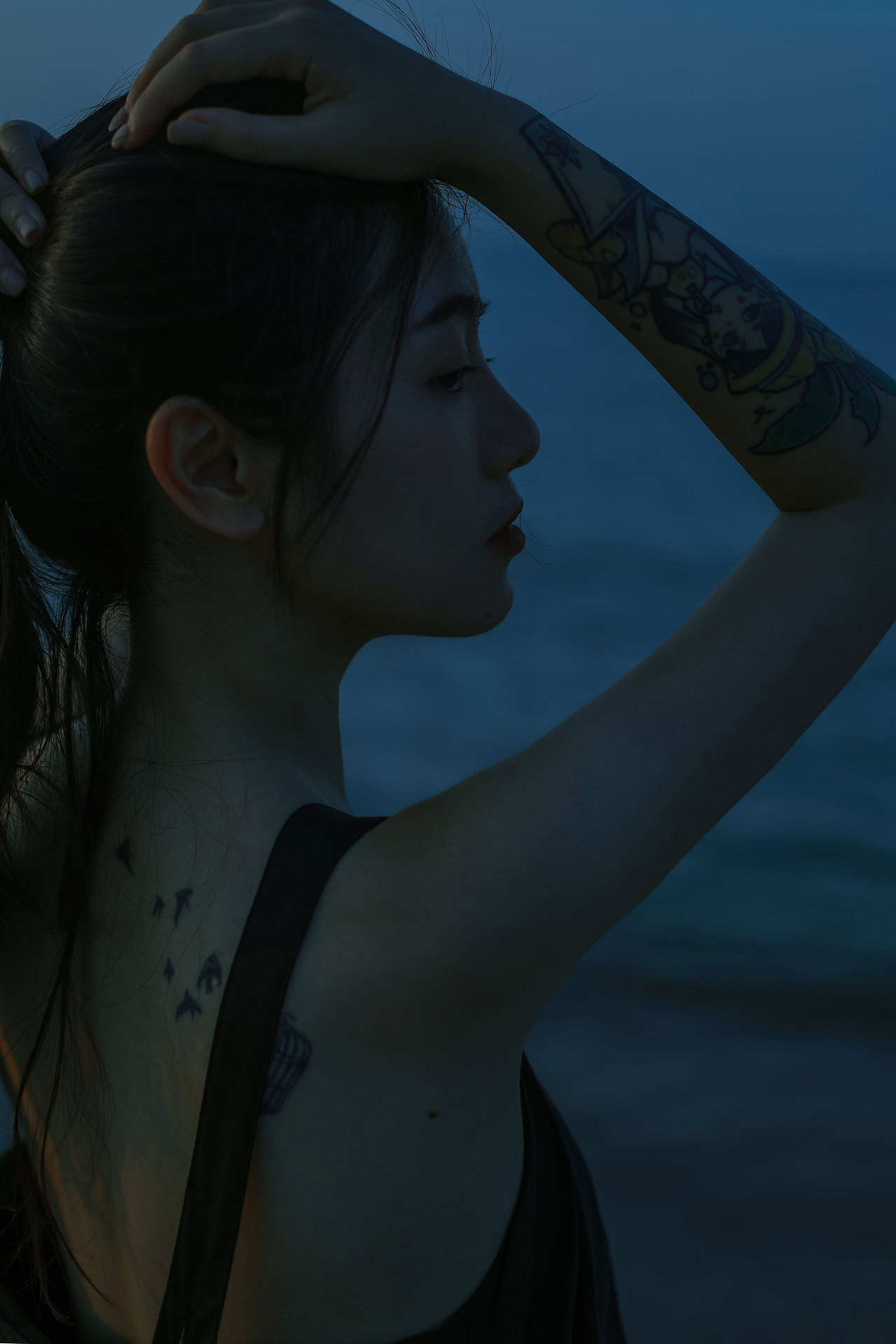 月亮不会奔你而来 但我会（图ZMjc5NjI2MzY0） - 人像摄影 - 站酷设计师银儿漂漂原创素材 - 站酷ZCOOL