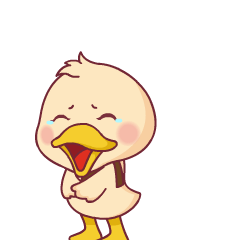 大笑的鸭子表情包图片