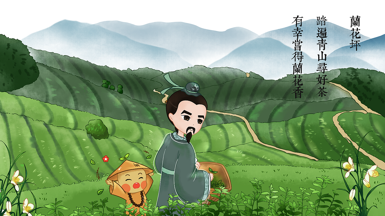 鲸鱼文创/浙江杭州大径山茶文化IP形象及包装设计