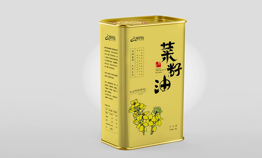 崇明岛系列油包装设计（图ZNjI4NDgzMDg=） - 包装 - 站酷设计师無出其右品牌設計原创素材 - 站酷ZCOOL