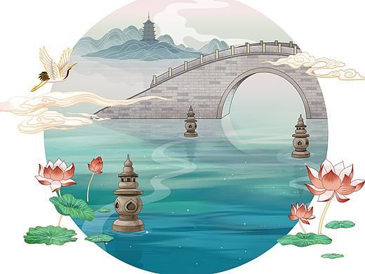 杭州插画