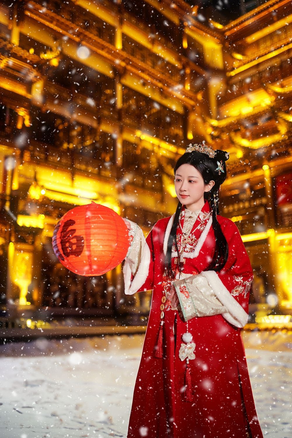 初五财神到,瑞雪待春风