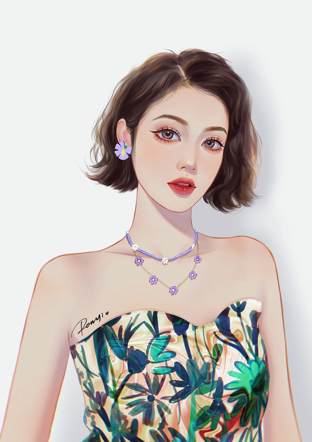 静心静画（图ZMjY0NDY3ODIw） - 创作习作 - 站酷设计师08任一原创素材 - 站酷ZCOOL