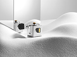 产品摄影，银壶茶具产品平面拍摄