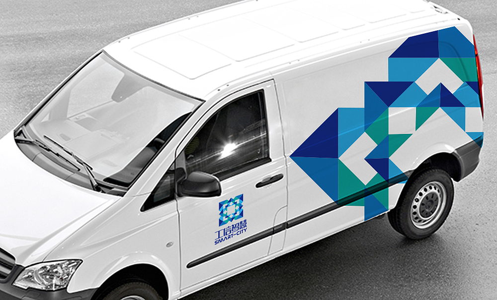 工信智慧建筑科技logo设计（图ZMjQ4NTA5MzI=） - Logo - 站酷设计师锦瑟很忙原创素材 - 站酷ZCOOL