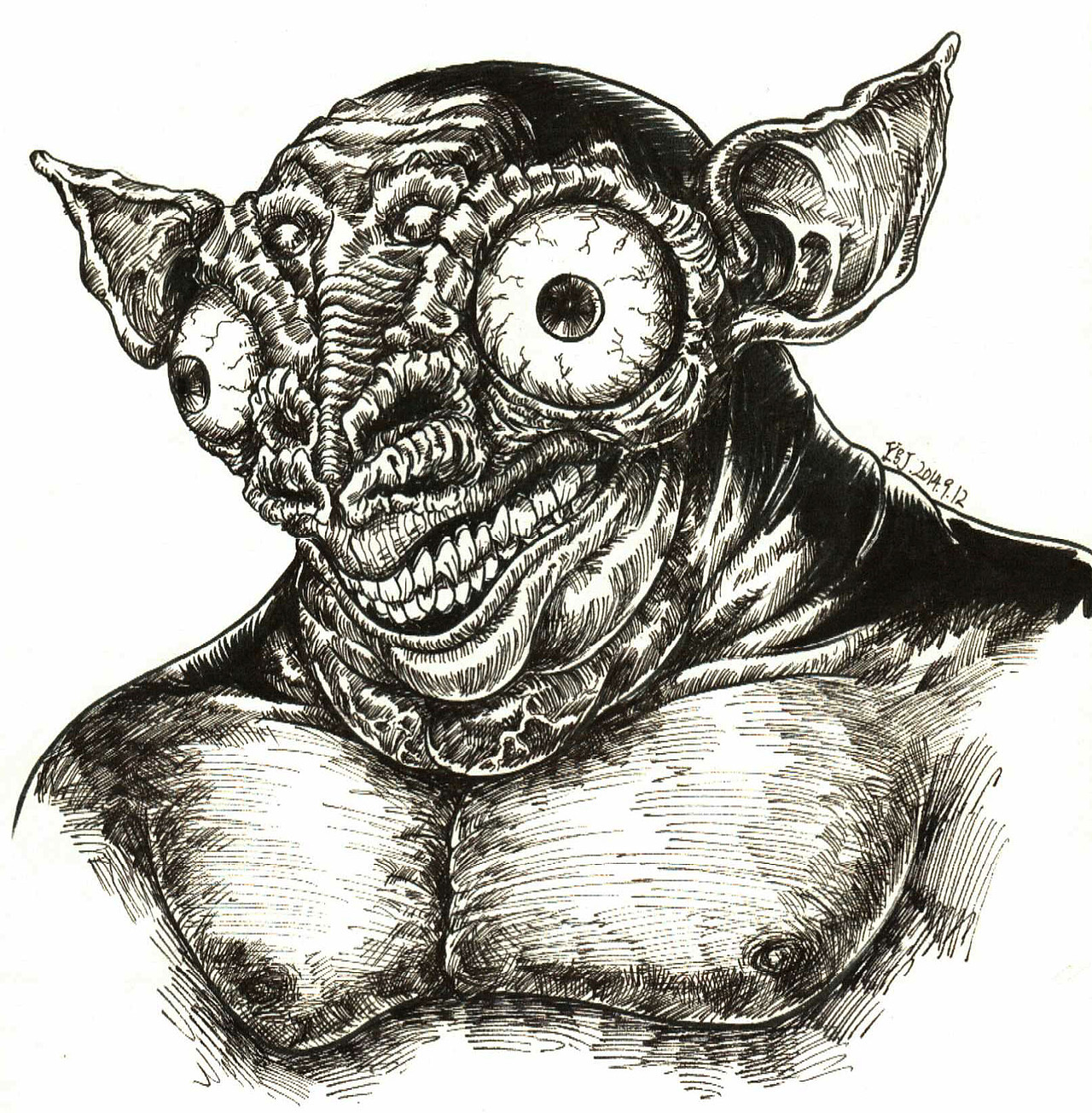 近期黑白画练习