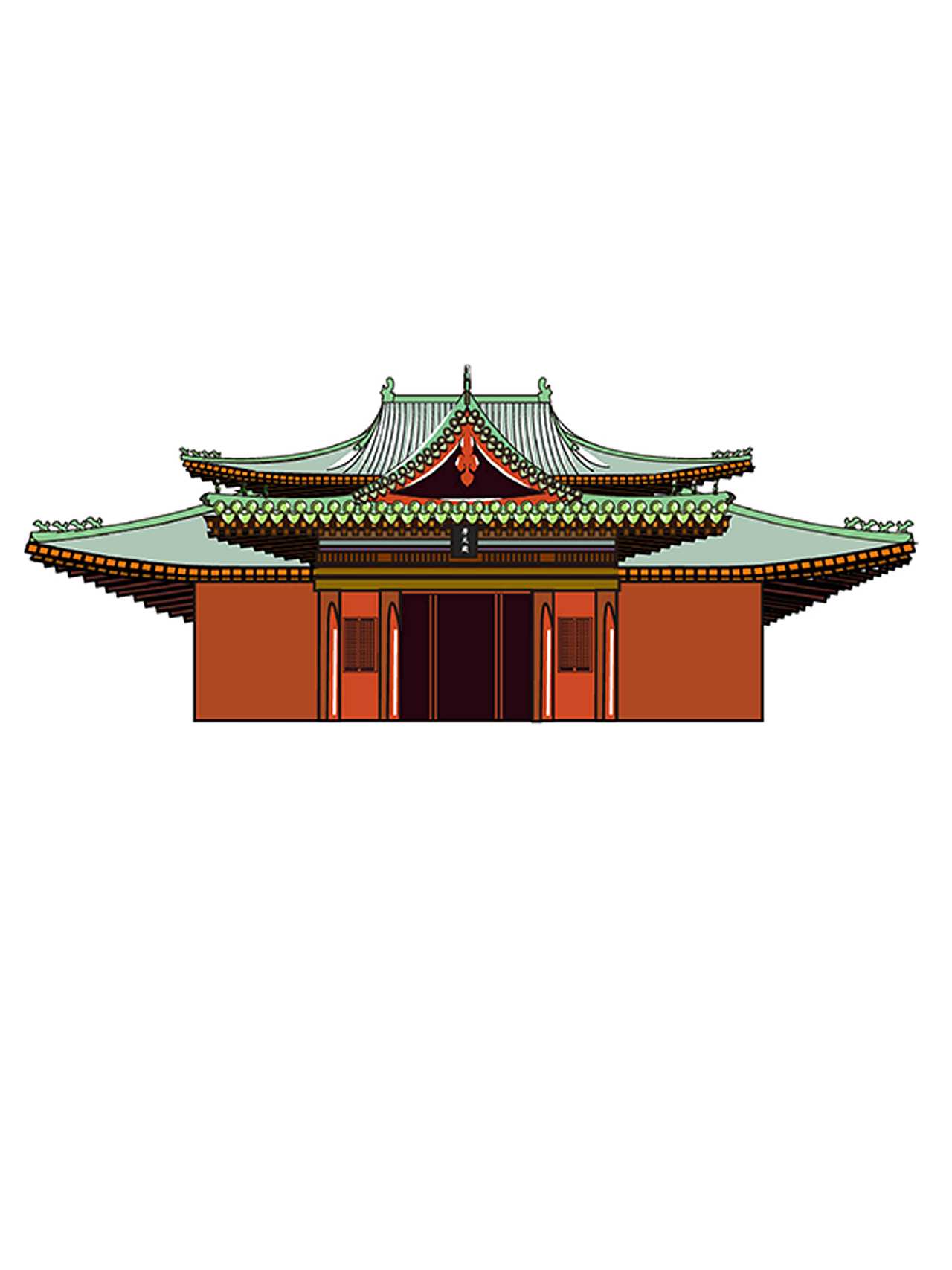 正定建筑（图ZMjE2Nzc5MjIw） - 创作习作 - 站酷设计师中国teenager原创素材 - 站酷ZCOOL