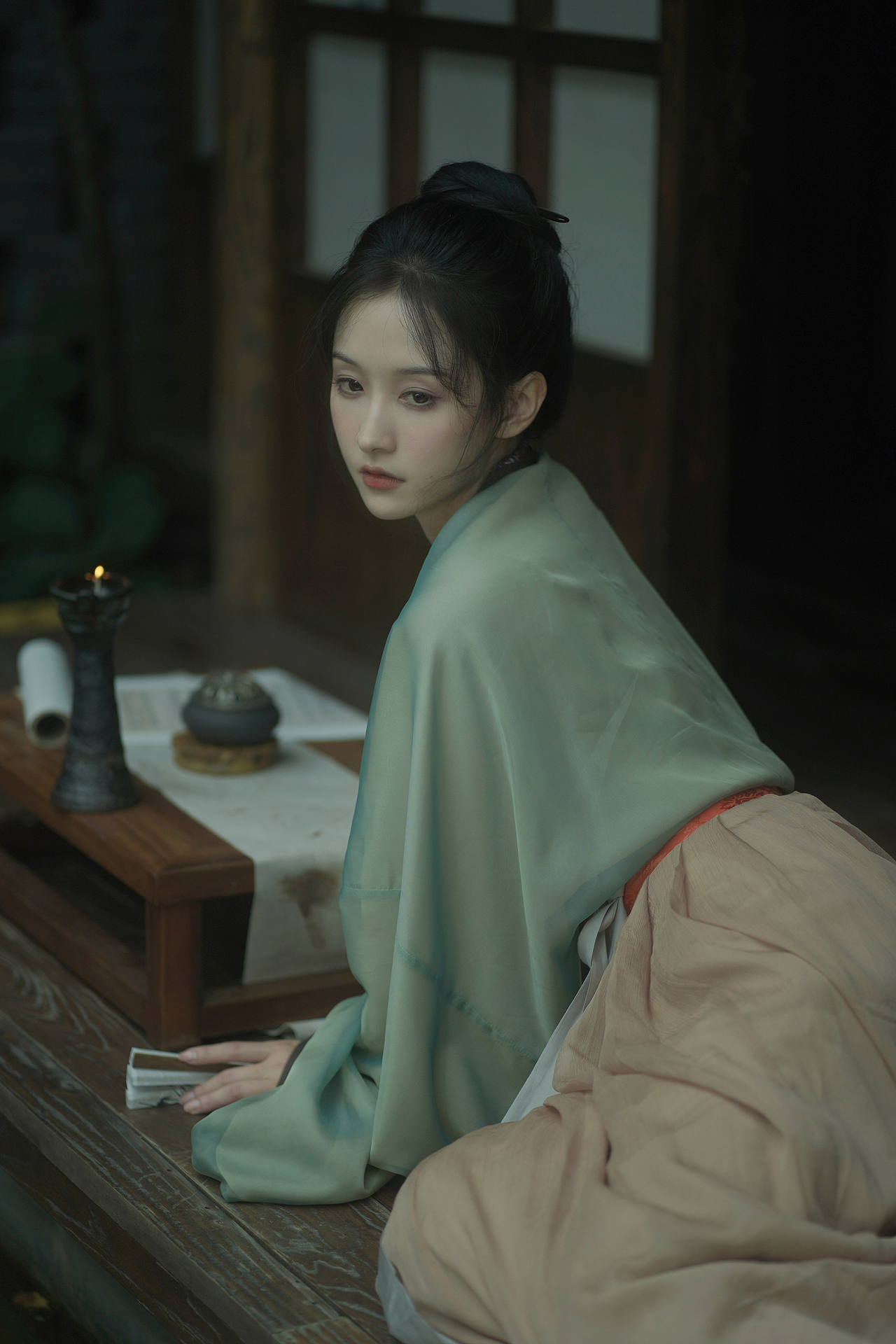 世事漫随流水，算来浮梦一生（图ZMjU3MTU5Nzk2） - 人像摄影 - 站酷设计师忱瑾子原创素材 - 站酷ZCOOL