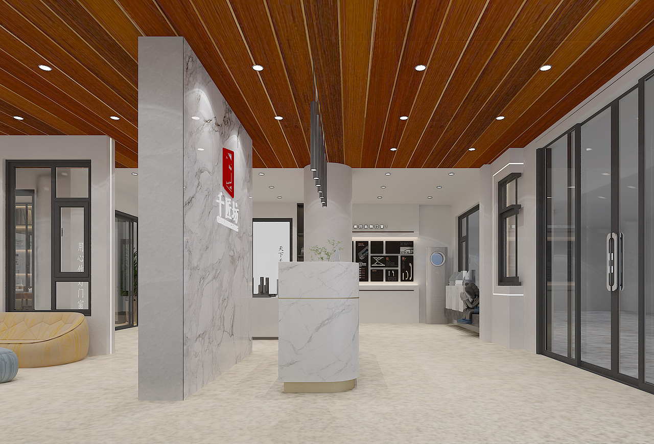 千匠坊门窗展厅设计效果图