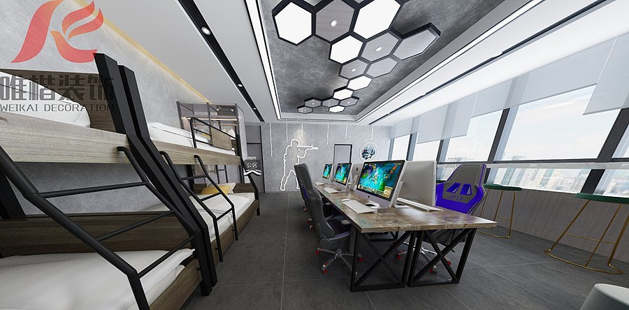 电竞六人间/重庆电竞酒店装修/电竞酒店装修公司/湖南电竞酒店装修/电竞酒店装修设计公司/重庆电竞酒店设计/电竞酒店装修设计公司/知名电竞酒店装修设计品牌机构