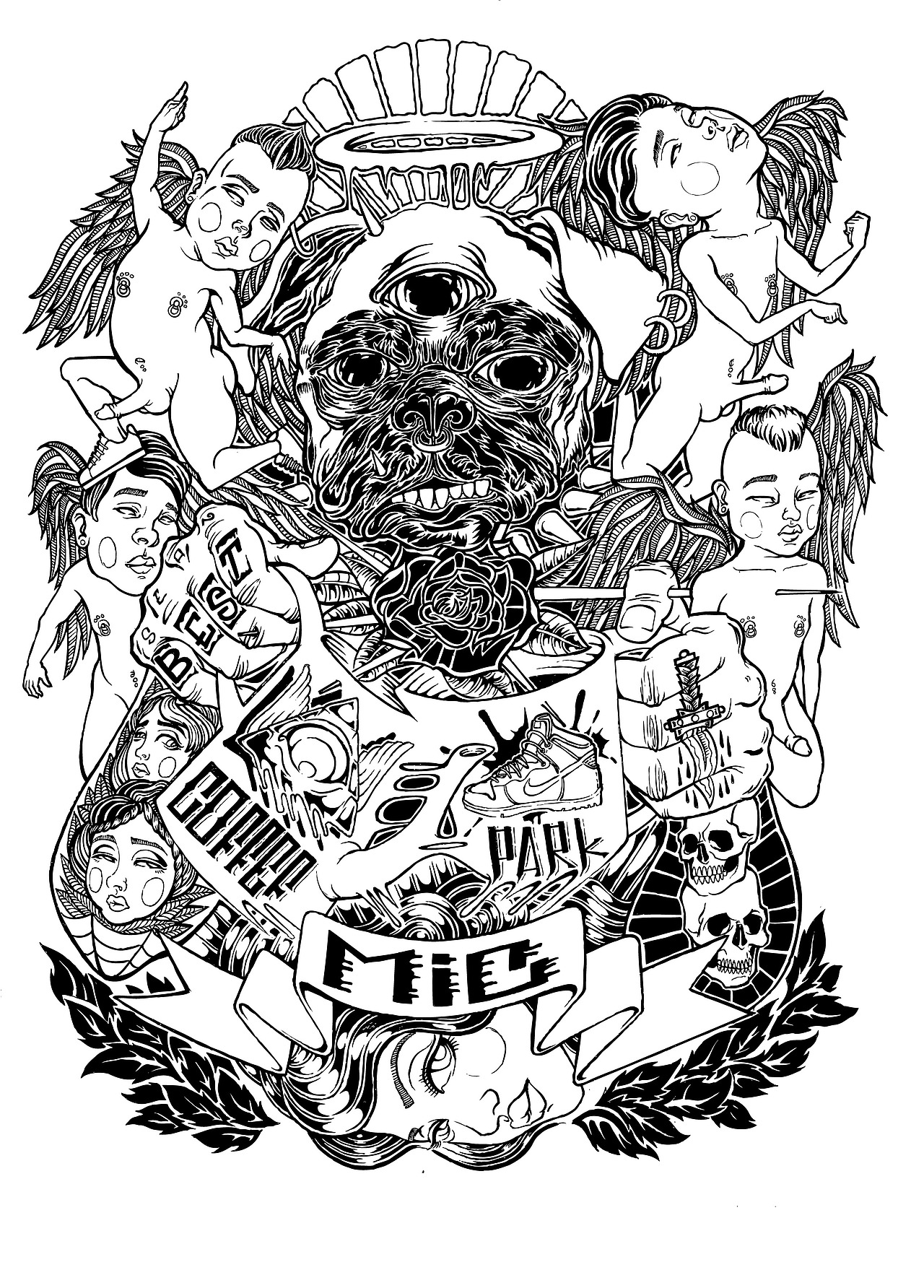 2015年作品整理（图ZNDExNTgwOTY=） - 新锐潮流插画 - 站酷设计师oooldzhao老趙原创素材 - 站酷ZCOOL