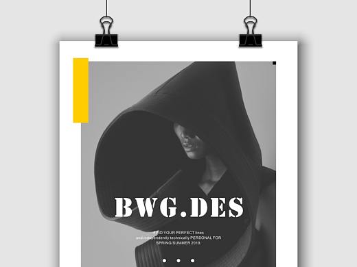  BWG时尚海报/设计