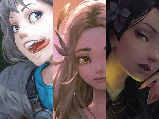 除了練習(xí)也想不出其他名字了（個人主頁-ZMzU1Njk4ODA=） - 創(chuàng)作習(xí)作 - 站酷設(shè)計師qy6100原創(chuàng)素材 - 站酷ZCOOL