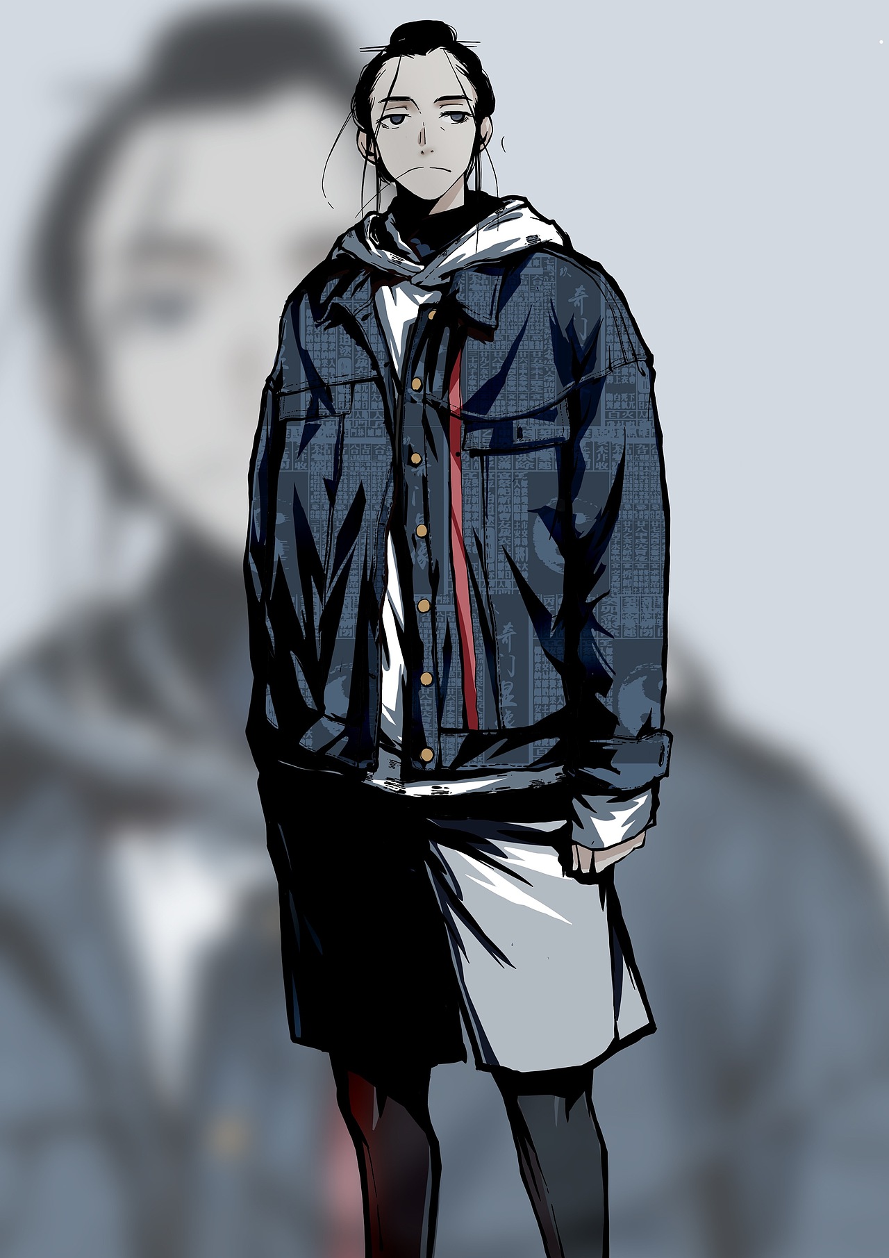 《一人之下》-王也-潮牌设计