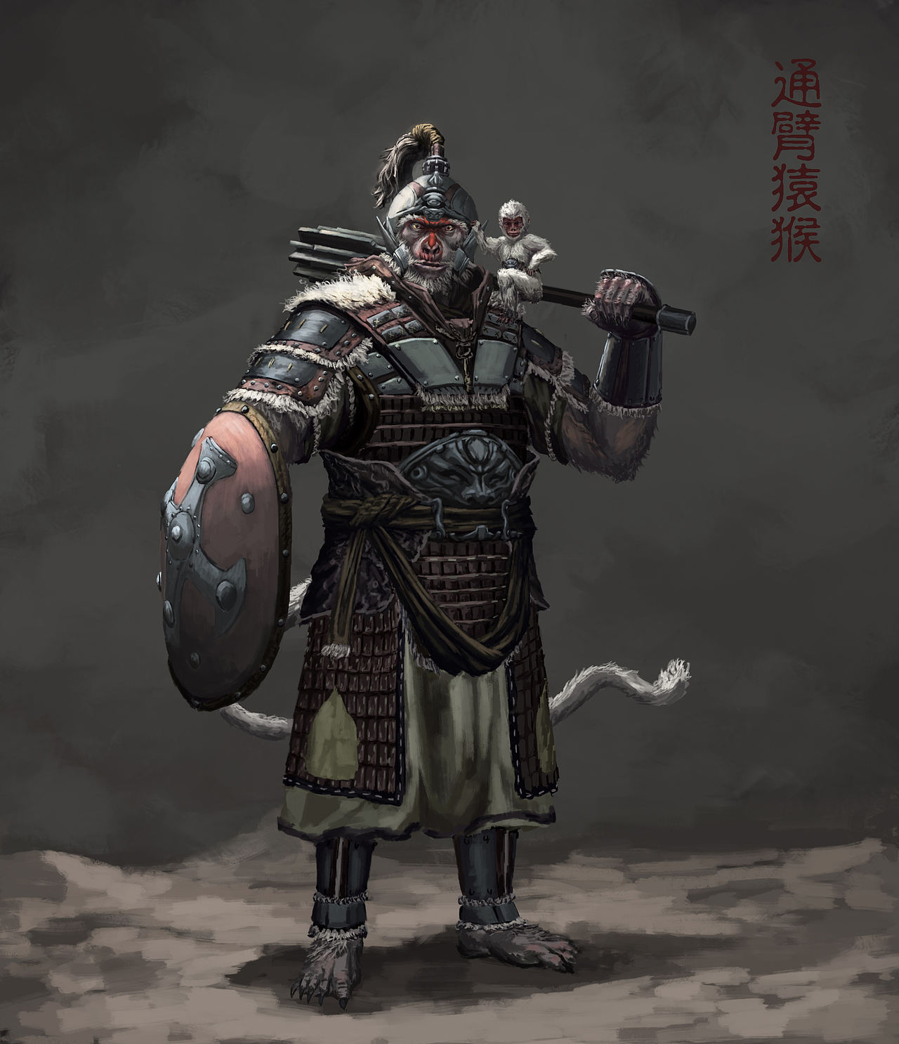 山魈（图ZMTg3NzYyMTk2） - 概念设定 - 站酷设计师Amianjuan88原创素材 - 站酷ZCOOL
