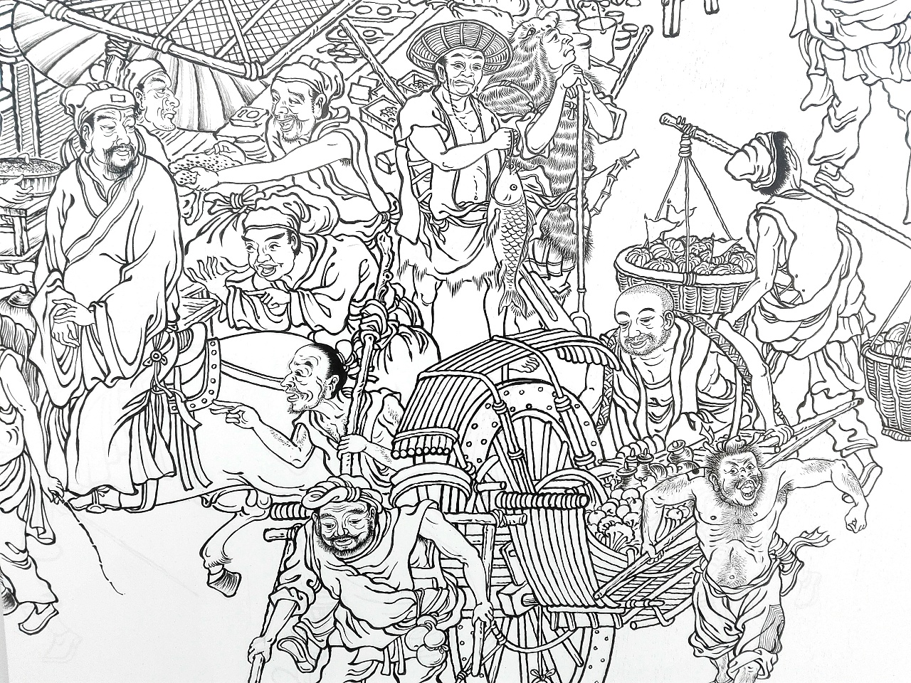 《清明上河图》局部