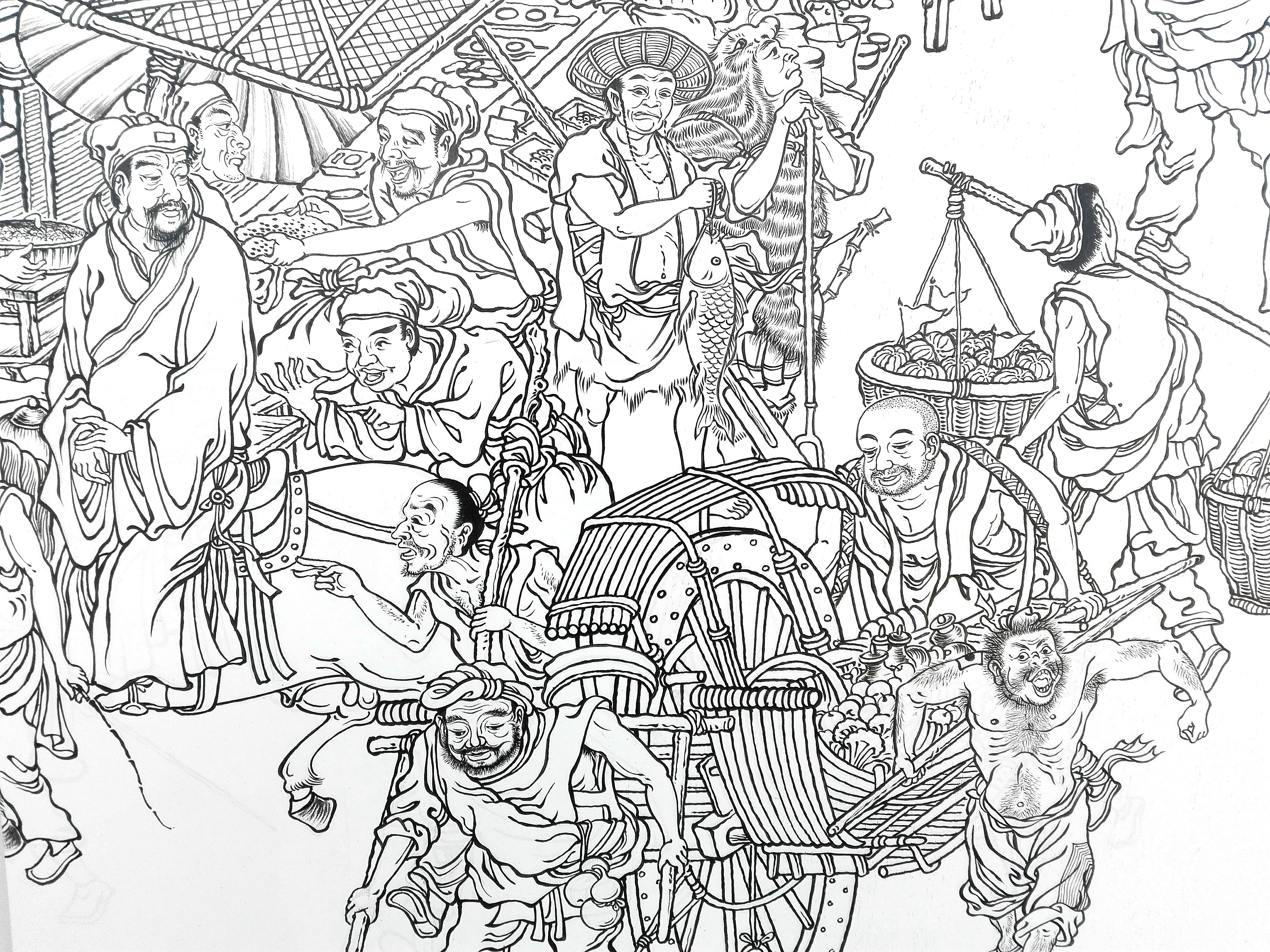 《清明上河图》局部