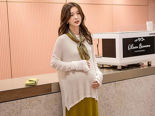 孕妇装孕妇裤子孕妇裙子怀孕服装女模特拍摄拍照摄影