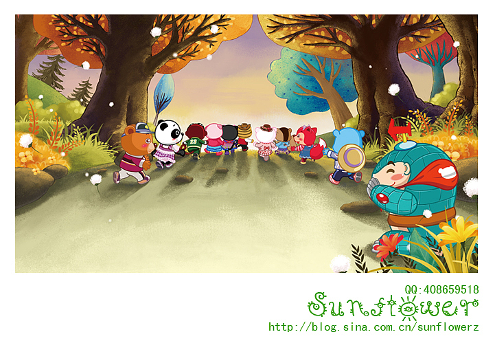 Growth儿童绘本（图ZNjQzMjA4） - 艺术插画 - 站酷设计师爱绘集原创素材 - 站酷ZCOOL