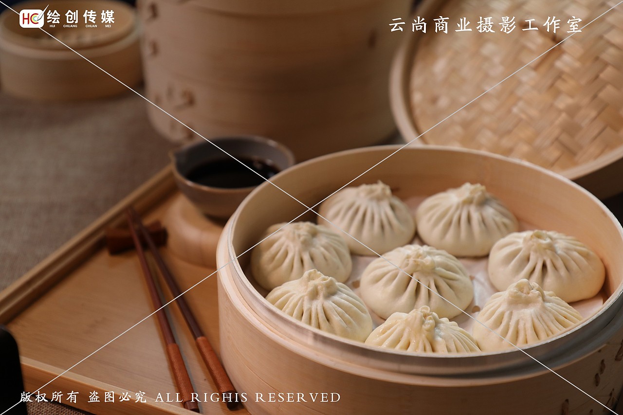 高家包子 百年老店 品牌推广海报拍摄