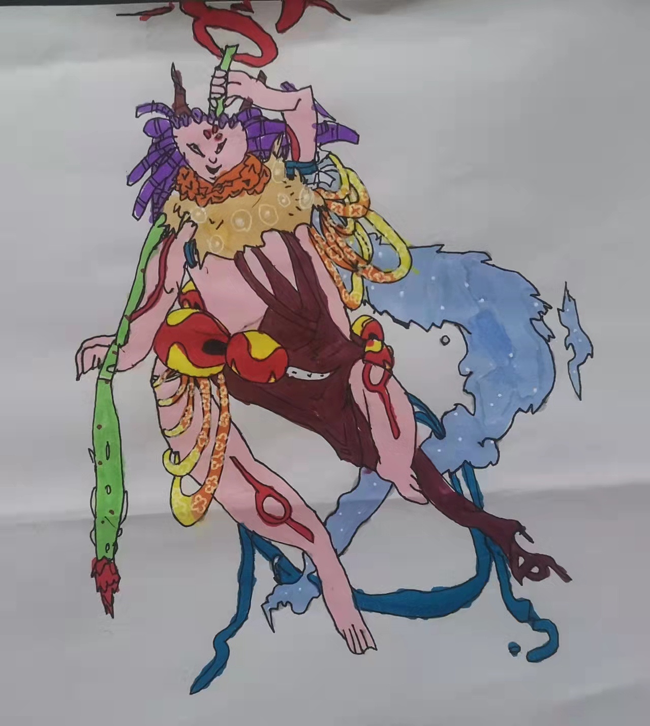 绘画日签之72变打卡取经路上的5A景点@米罗老师（图ZMjg2Mjk0MzA4） - 概念设定 - 站酷设计师会飞小猫原创素材 - 站酷ZCOOL