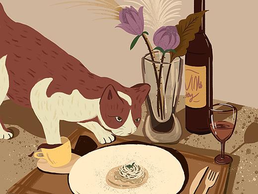 美食類插畫（個(gè)人主頁-ZNDgyNDkxNjQ=） - 創(chuàng)作習(xí)作 - 站酷設(shè)計(jì)師fedefede原創(chuàng)素材 - 站酷ZCOOL