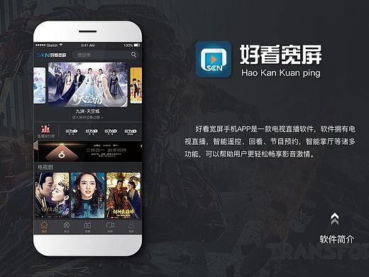 好看宽屏gui
