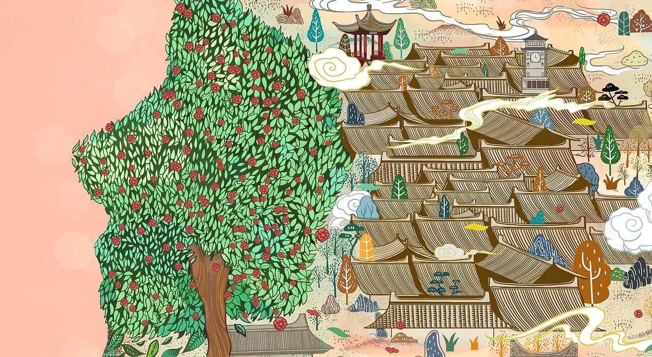 旅游项目插画（图ZMTMzMzk1Nzg0） - 商业插画 - 站酷设计师HoHo猴原创素材 - 站酷ZCOOL