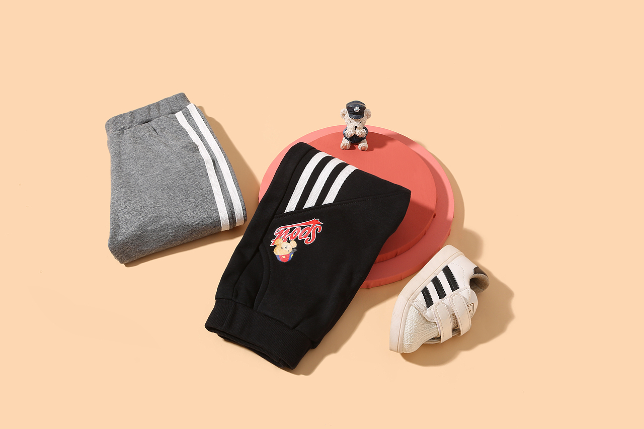 儿童卫裤造型图（图ZMjIxODAzMTg0） - 产品摄影 - 站酷设计师标点视觉摄影原创素材 - 站酷ZCOOL