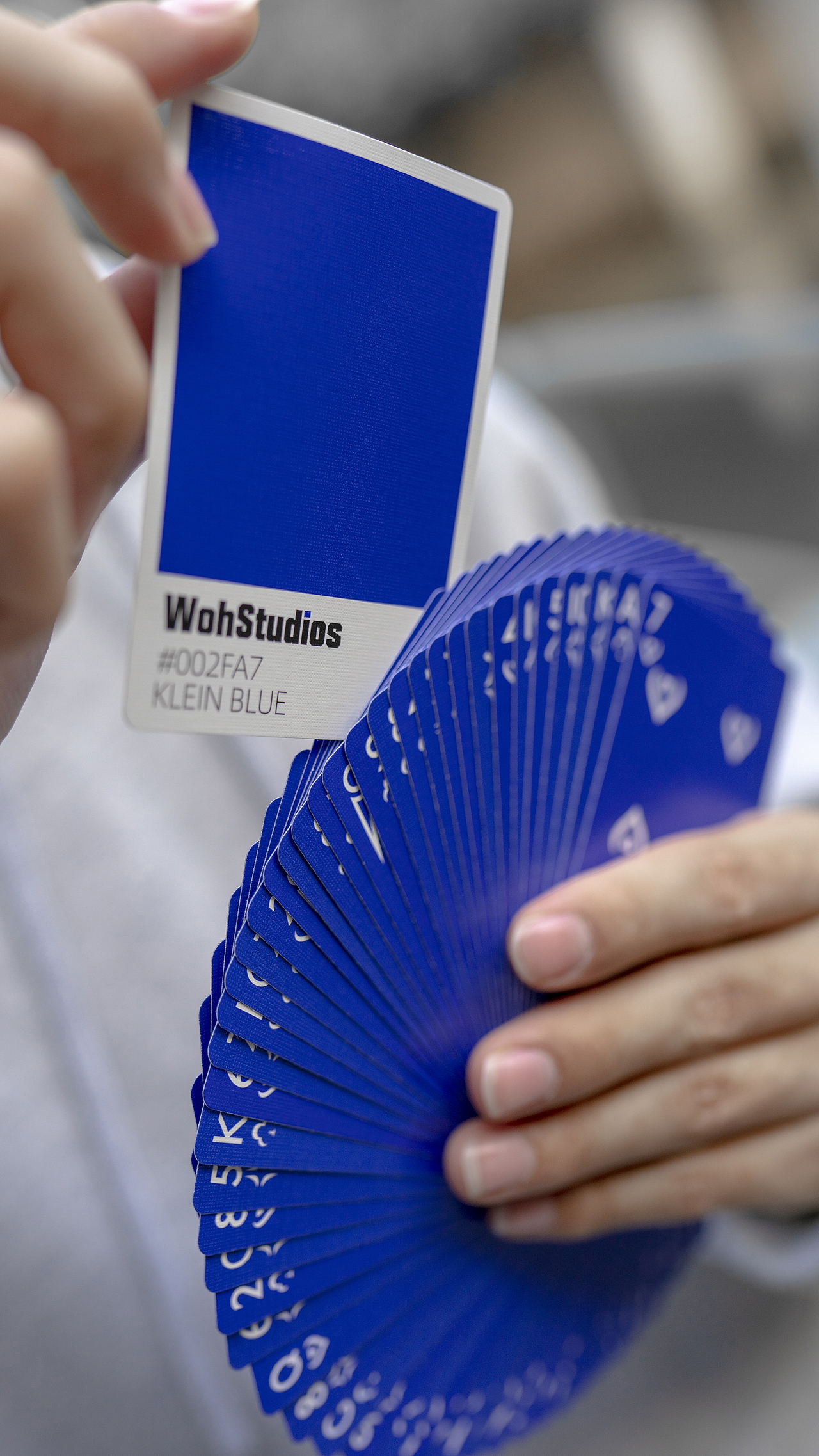 “静物”系列 花切扑克纸牌 峦级 蒙德里安 克莱因蓝