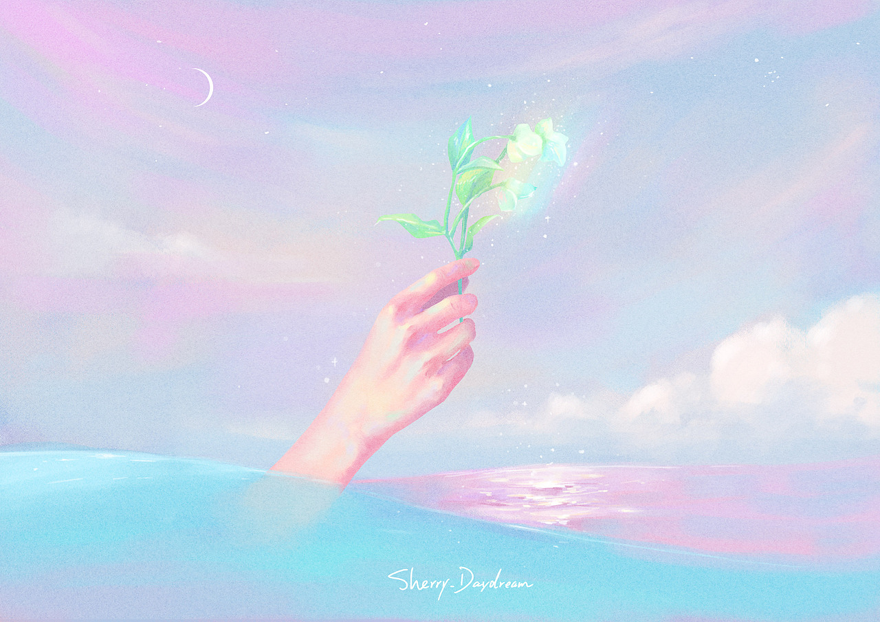 《爱情海》（图ZMTM1MzcwODA4） - 创作习作 - 站酷设计师Sherry白日梦原创素材 - 站酷ZCOOL
