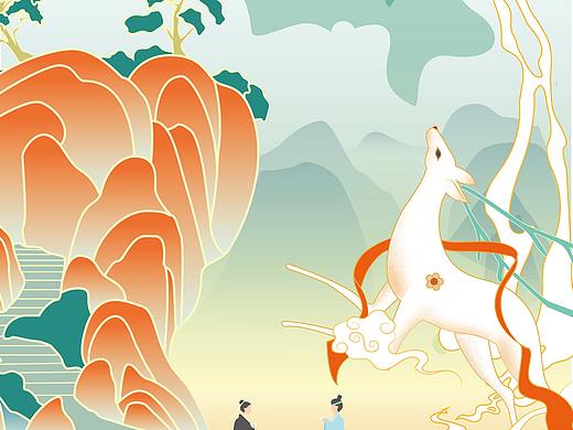 对饮（个人主页-ZNDYwMDY5MjA=） - 商业插画 - 站酷设计师不像插画原创素材 - 站酷ZCOOL