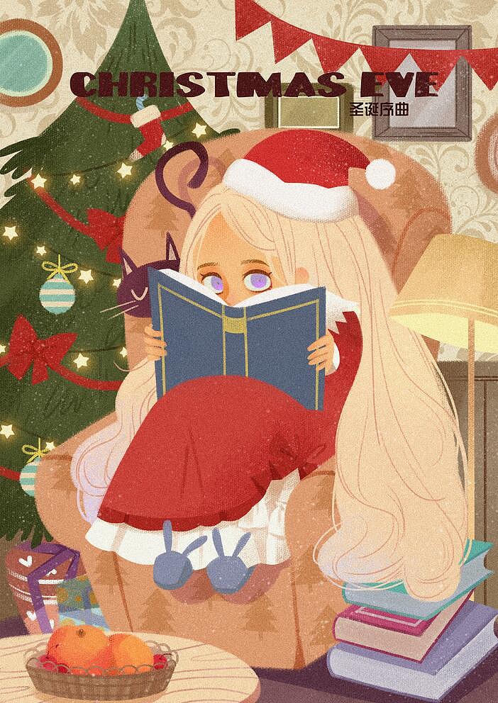平安夜-圣诞序曲（图ZMTMzMzMwNjQ0） - 儿童插画 - 站酷设计师浴球原创素材 - 站酷ZCOOL