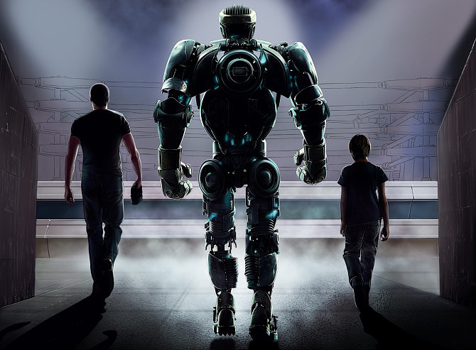 PS手绘教程：铁甲钢拳 海报（图ZNTg3NTg0OA==） - 创作习作 - 站酷设计师野孩子涂鸦原创素材 - 站酷ZCOOL