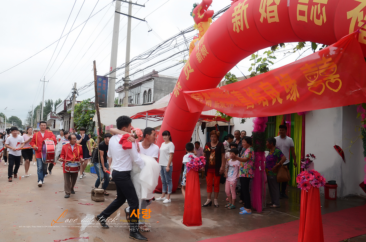 农村婚礼同样棒棒哒