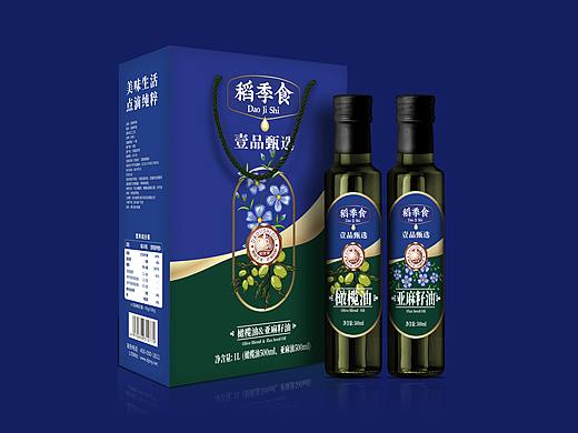 稻季食×晨邦创意 壹品甄选 食用油包装（已商用）