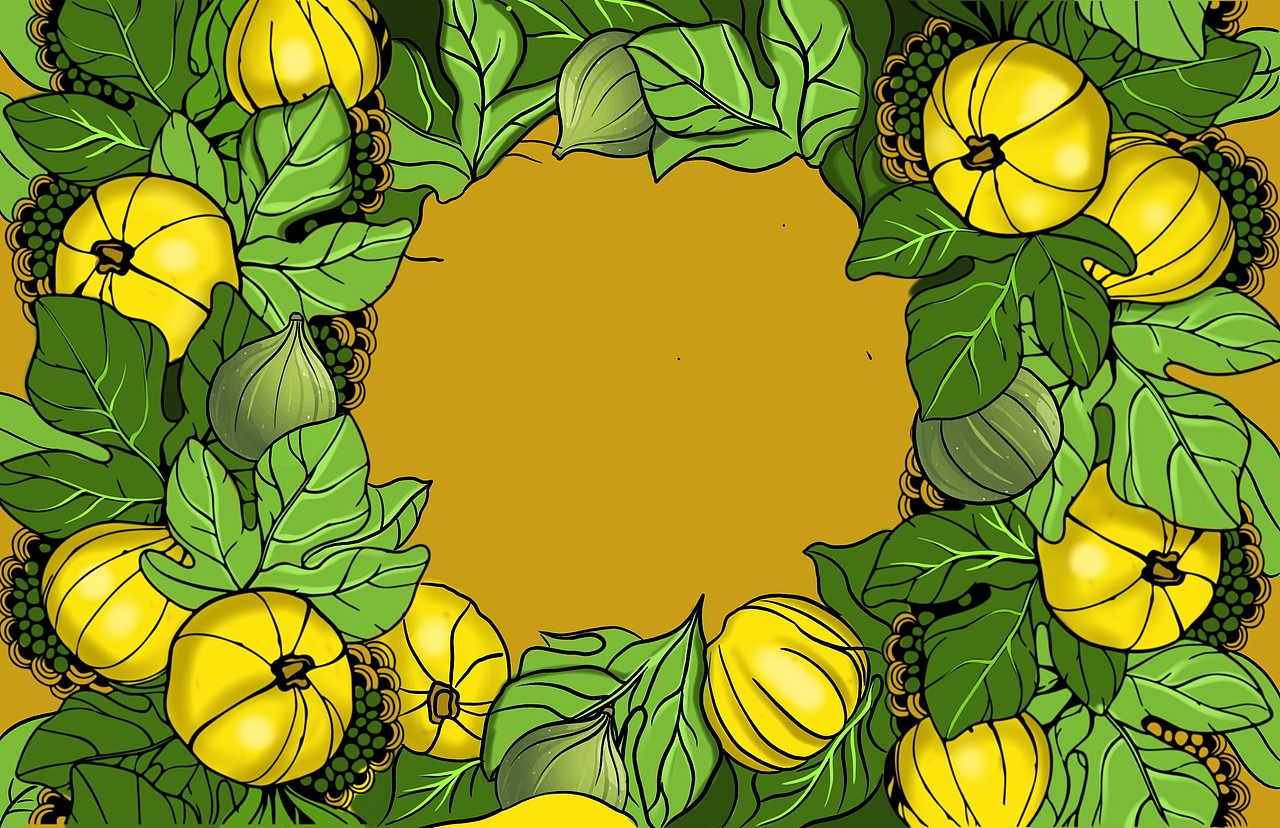 无花果插画-无花果树