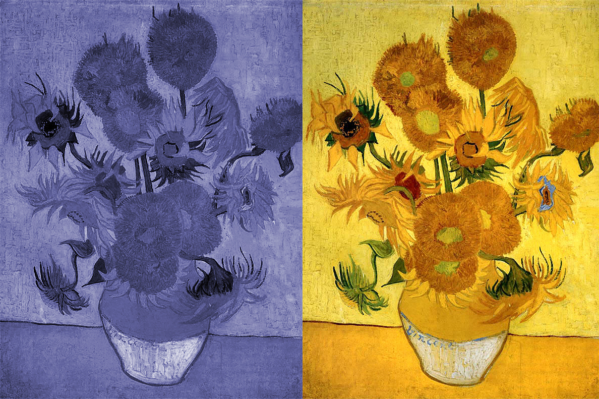 梵高 长春花蓝_白帝城千里-站酷zcool